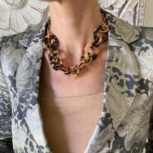 J.Crew Tortoise Necklace